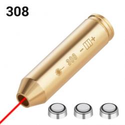 Cartouche laser de réglage calibre 308. Win / .243