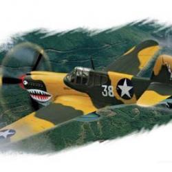 Maquette à monter - P-40 E Kittyhawk 1/72 | Hobby boss (0000 1674)