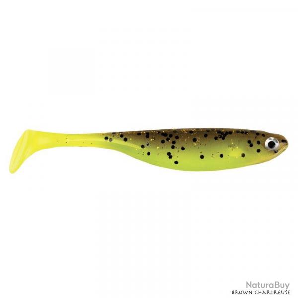 Leurre Souple Berkley Powerbait Sneakshad Brown Chartreuse 10cm