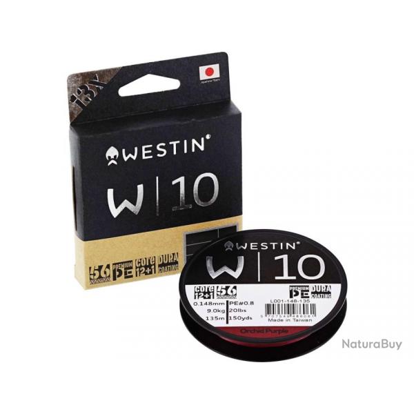 Tresse Westin W10 13 Braid Orchid Purple 135m 0,100mm 135m 6,1kg