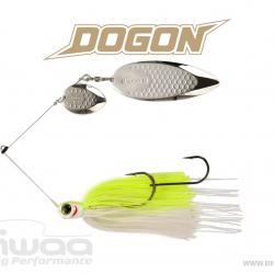 Spinnerbait Biwaa Dogon 14g 14g #01 - White Chart