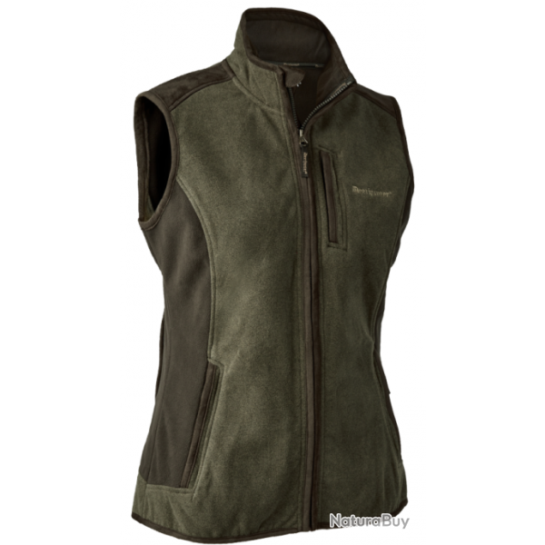 Gilet polaire femme Pam vert Deerhunter