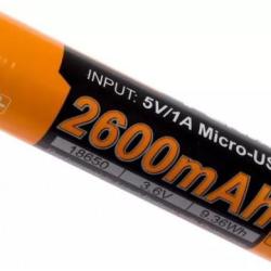 Accumulateur (batterie) Fenix ARB-L18 &agrave; 2600 mAh 3.6V