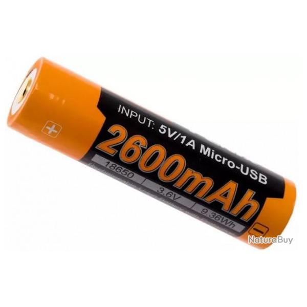 Accumulateur (batterie) Fenix ARB-L18  2600 mAh 3.6V