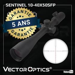 PROMOTION! LUNETTE DE TIR VECTOR OPTICS SENTINEL 10-40X50 SFP GARANTIE 5 ANS !!