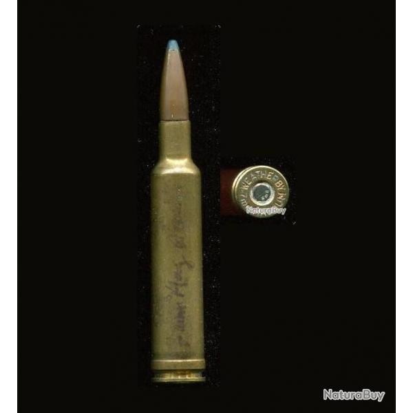 7 mm Weatherby Magnum - balle plomb pointe cuivre de 154 grains