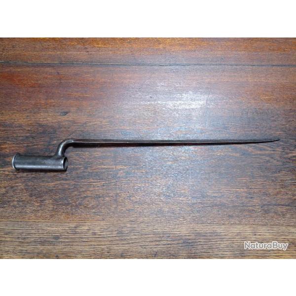 Baonnette fusil  silex anglais Brown Bess - Short Land Pattern - 1740-1797 - BE