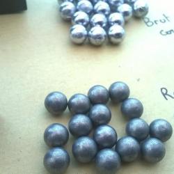 100 Balles ronde Calibre .310 soit 7,87mm (Roulées et graphitées)