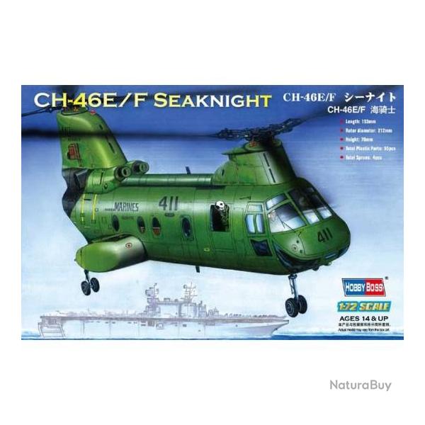 Maquette  monter - American CH-46F Seaknight 1/72 | Hobby boss (0000 1689)