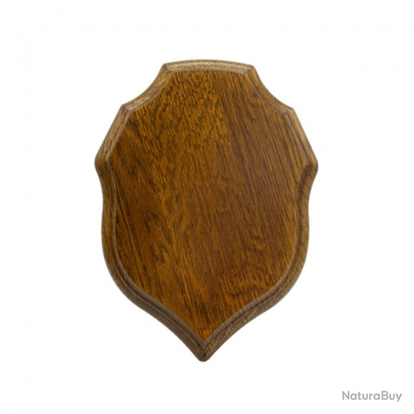 Ecusson en chne dor Januel chevreuil - 23 x 17 cm