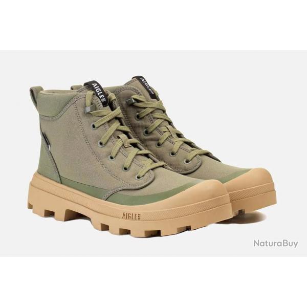 Chaussures de Marche Aigle Tenere Hike Kaki