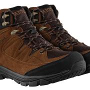 Aigle Vedur Mid W MTD, Chaussures de Randonnée Hautes Femme, Gris (Asphalte/Dahlia 001), 37 EU
