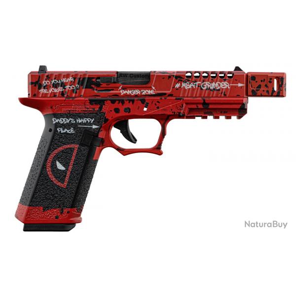 Rplique AW Custom GBB VX7102 DP Rouge et Noir
