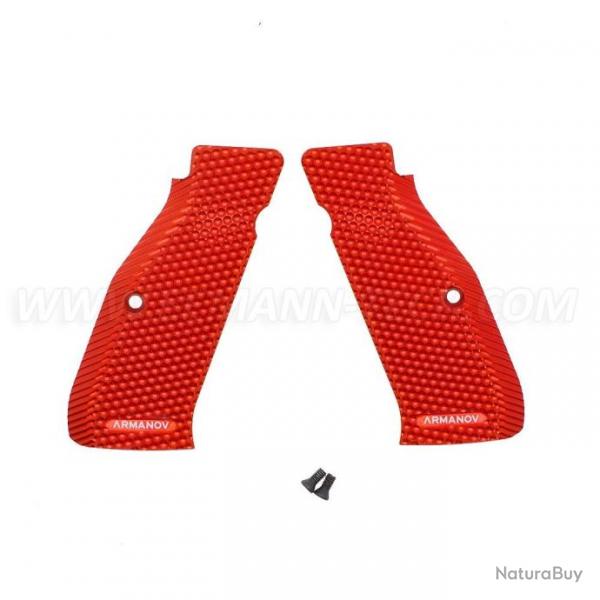 Armanov PGCZG2 SpidErgo Gen2 Pistol Grips for CZ Shadow 2, SP-01 and 75 series, ROUGE, size: Large, 