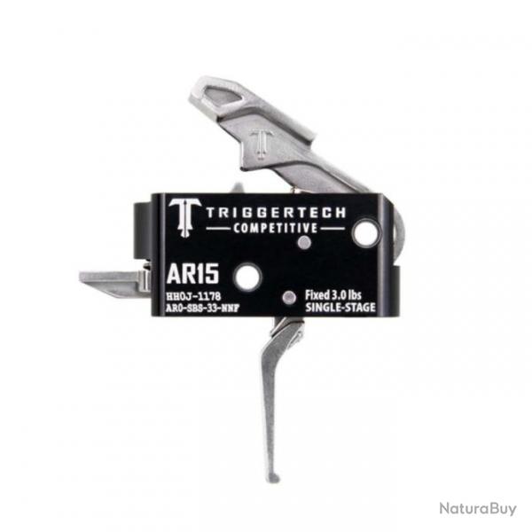 TriggerTech AR15 1-Stage Comptitif Noir Plat