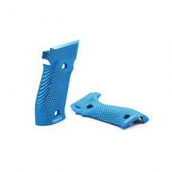 Poignées pistolet Armanov SpidErgo II pour Sig Sauer P226 DA, BLEU