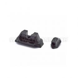 Strike Industries SI-G-SIGHTS-STN Strike Iron Front & Rear sights for Glock - Standard Height Steel