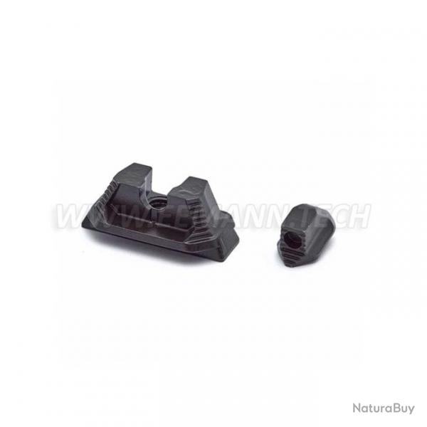 Strike Industries SI-G-SIGHTS-STN Strike Iron Front & Rear sights for Glock - Standard Height Steel