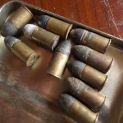10 balles de collection calibre 11 mm 1873 d avant 1900