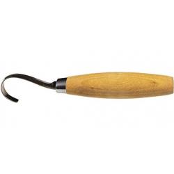 Couteau fixe Morakniv Carving Hook 164 emouture à droite