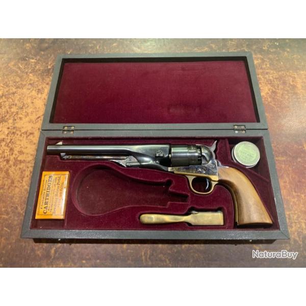 Colt Centaure 1960 calibre 44  (type Colt 1860) en coffret