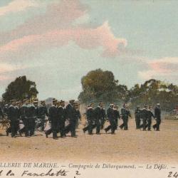 3 cartes postales anciennes - L'armée française n°55, 133 et 134 - Artillerie et compagnie cycliste