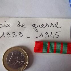 barrette de rappel dixmude croix de guerre 1939-1945