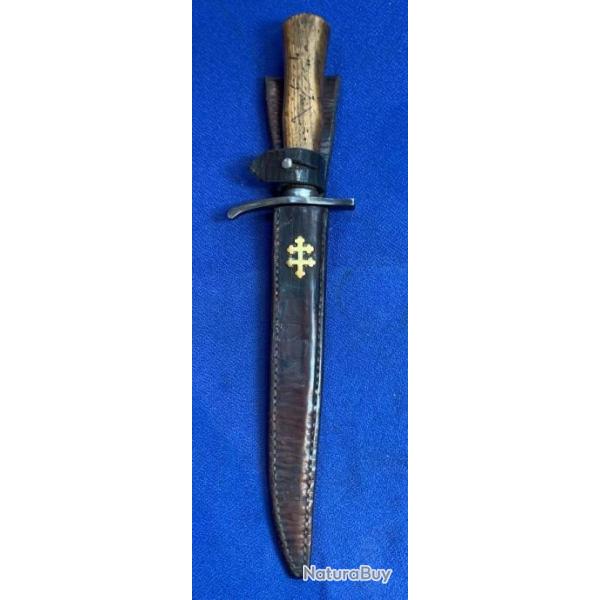 Couteau Franais Guerre WW2 Croix de Lorraine