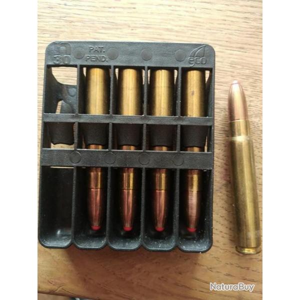 5 Munitions Norma plastic point 9,3x62 286gr, 18,5g