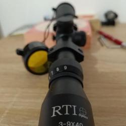 Lunette de chasse RTI Optics 3-9X40