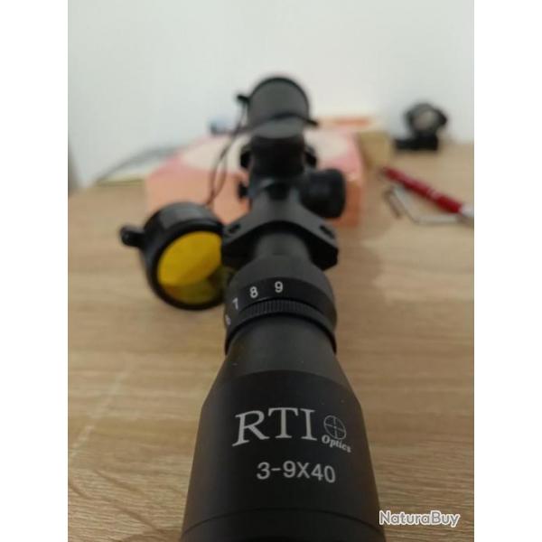 Lunette de chasse RTI Optics 3-9X40