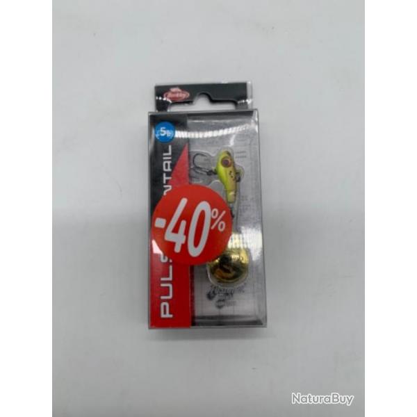 Leurre dur Berkley Spintail Pulse Spintail Brown Chartreuse 5g