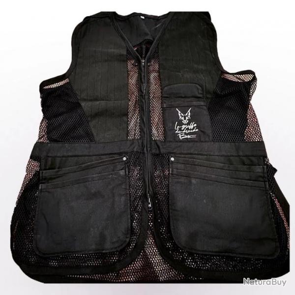 Gilet de tir Caracal Noir