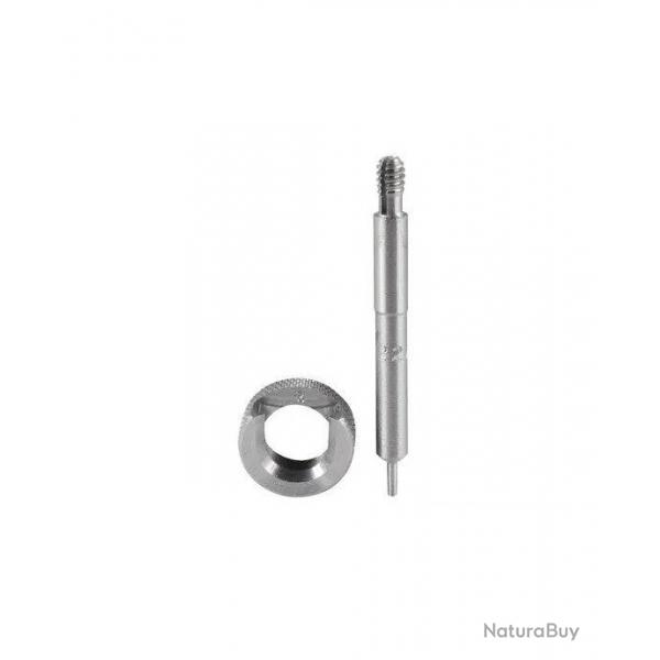 Jauge de Longueur de Douille LEE & Support de Douille - 7.65 Mauser