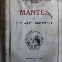 Livre Mantes et son arrondissement de V. Bourselet et H. Clérisse