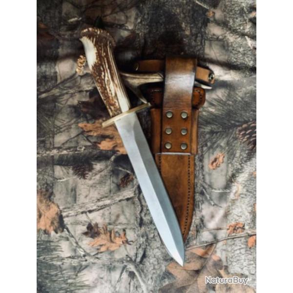 dague de chasse artisanal / srie chevreuil