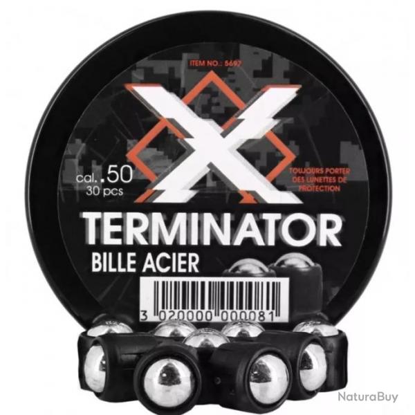 Munitions billes 0.50 METAL DEVASTATOR - TERMINATOR POUR HDR50 X30