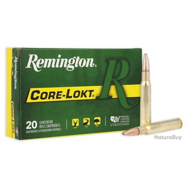 Dstockage ! - Munitions Remington 30-06 Core-Lokt PSP 11.7g 180gr x2 boites