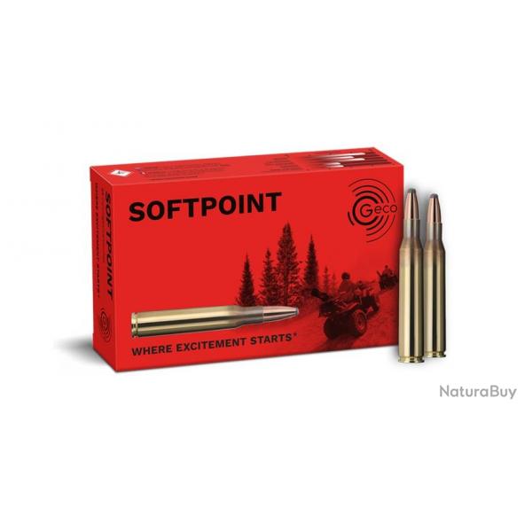 Dstockage ! - Munition Geco Soft-point 10.7g 165gr - Cal. 280 Rem. x2 boites