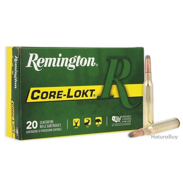Dstockage ! - Munition Remington Core-Lokt PSP 9.1g 140gr - Cal. 280 Rem. x2 boites