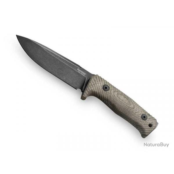 POIGNARD LIONSTEEL T5 MICARTA VERT BLACKWASH