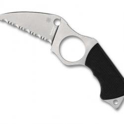 COUTEAU DE COU SPYDERCO SWICK 5 LARGE BY FRED PERRIN A DENTS