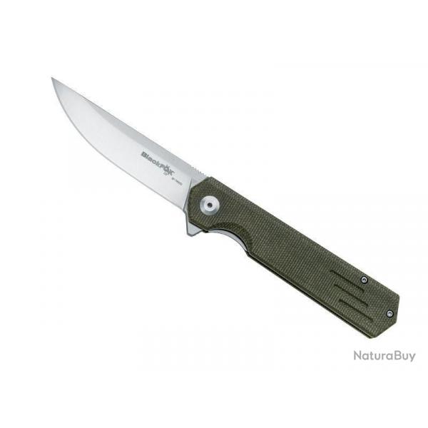 COUTEAU BLACK FOX REVOLVER MICARTA VERT