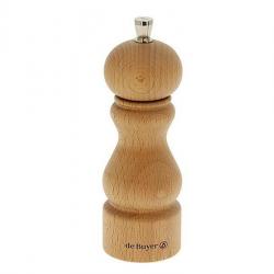 MOULIN A SEL DE BUYER RUMBA 14CM HETRE NATUREL