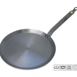 POELE A CREPES DE BUYER MINERAL Ø 24CM