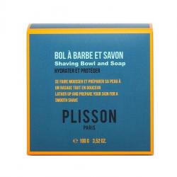 BOL A RASER PLISSON PORCELAINE COUVERCLE BOIS + SAVON