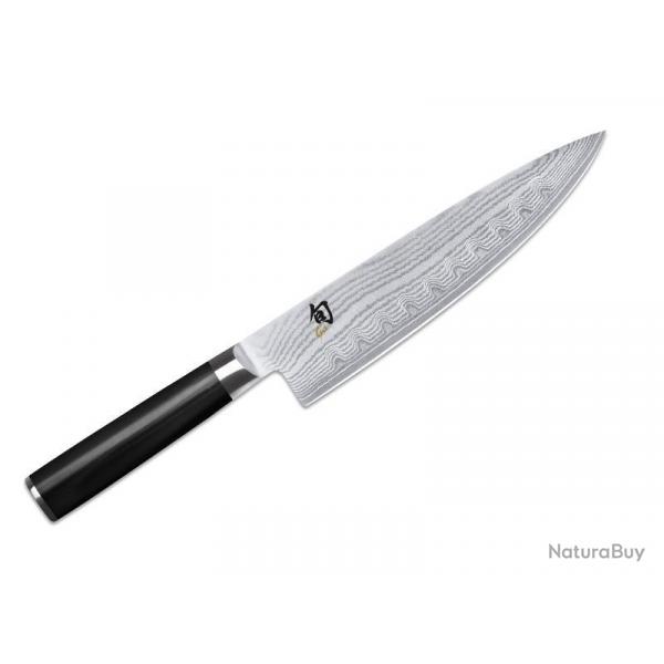 COUTEAU CUISINE KAI 20CM SHUN DAMAS ALVEOLE INOX