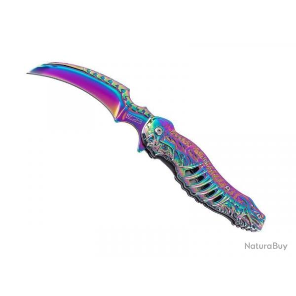 COUTEAU CJH ARC-EN-CIEL 12CM INOX