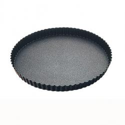 TOURTIERE GOBEL RONDE CANNELEE FIXE Ø28CM