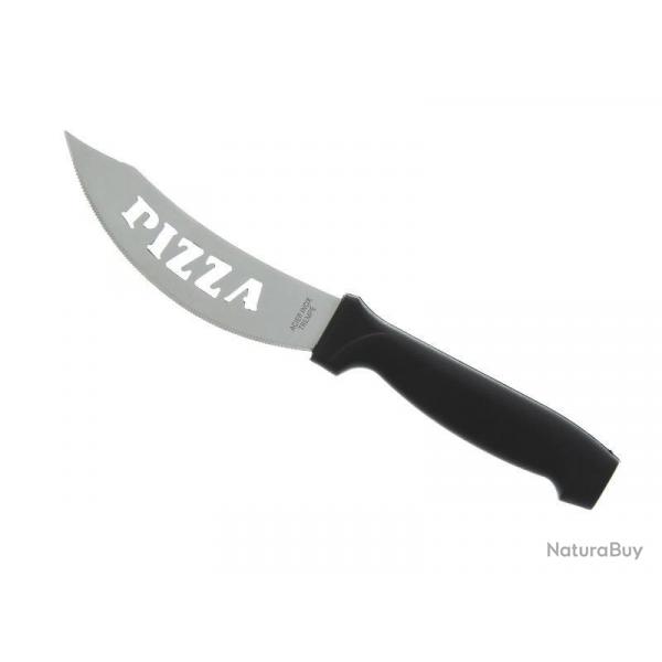 COUTEAU A PIZZA NOIR INOX